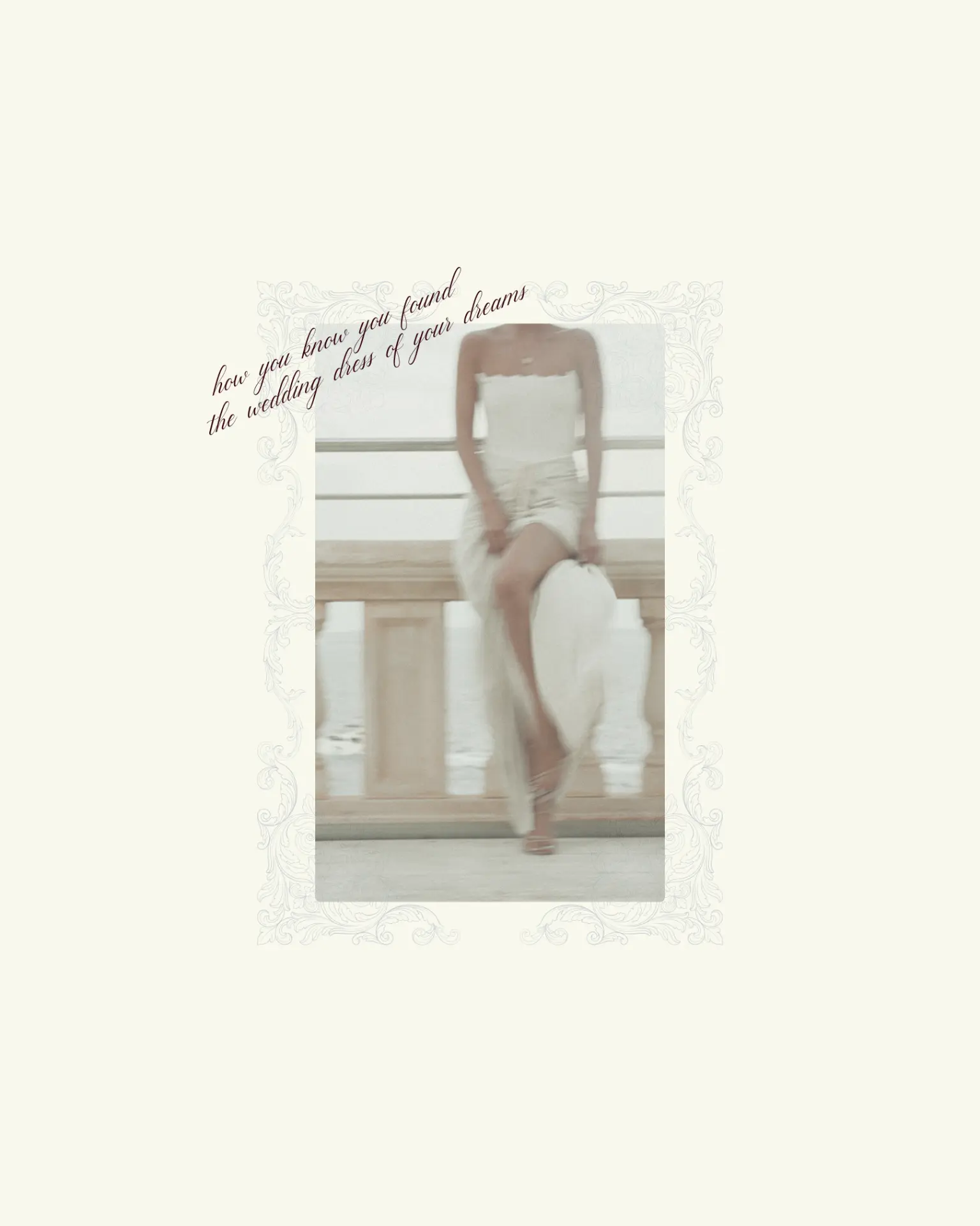 Lace photo carousel bridal boutique template